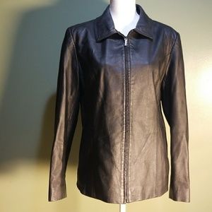 Worthington Leather Jacket Size L